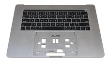 2017 MacBook Pro A1707 15" Genuine Top Case Keyboard Palmrest Touchbar Grade C.