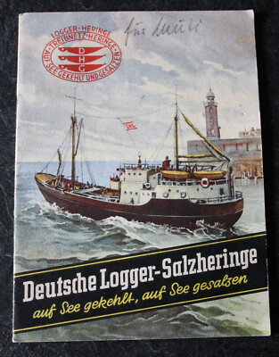 Werbung mit Rezepten, Deutsche Logger-Salzheringe, DHG Bremen