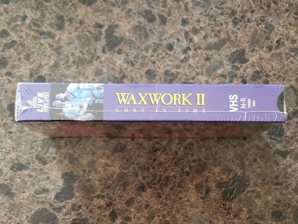 BRAND NEW Waxwork II 2 (VHS, 1991) Zach Galligan RARE Sealed OOP Watermarks - Image 3 of 4