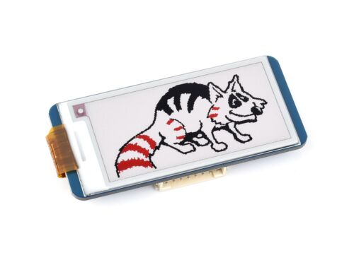 Waveshare 2.13inch e-Paper display HAT for Raspberry Pi, three-color 250x122 SPI - Picture 2 of 7