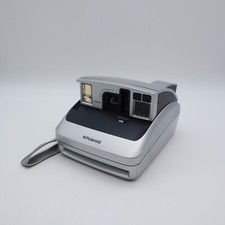 FOR PARTS/REPAIR Vintage Polaroid Silver Express 600 One Step Instant Camera
