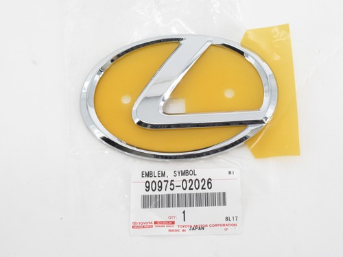 Genuine OEM Lexus Rear Trunk Emblem – Blue, 90975-02228 – Replaces 90975-02113
