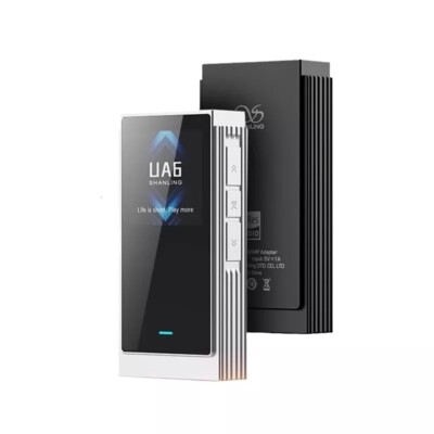 SHANLING UA6 HIFI Portable USB DAC Headphone Amplifer with 220mAh Battery
