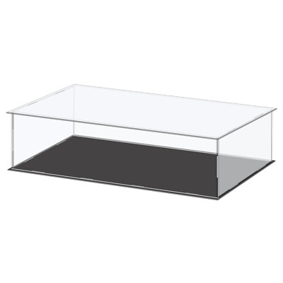 Acryl Vitrine Box Würfel Lagerung Kleine Montieren Schaufenster 41x2 1x 10,5 cm