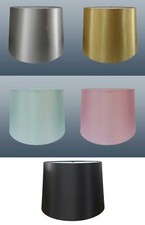 8"  10" & 12" Empire Drum Silk Fabric Lampshade Table Lamp Ceiling Light Shade