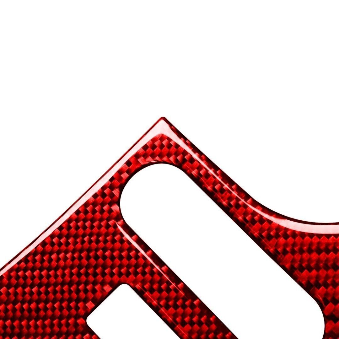 58Pcs Red Carbon Fiber Kits Full Interior Trim Cover For Ford F-150 FX4 2004-08