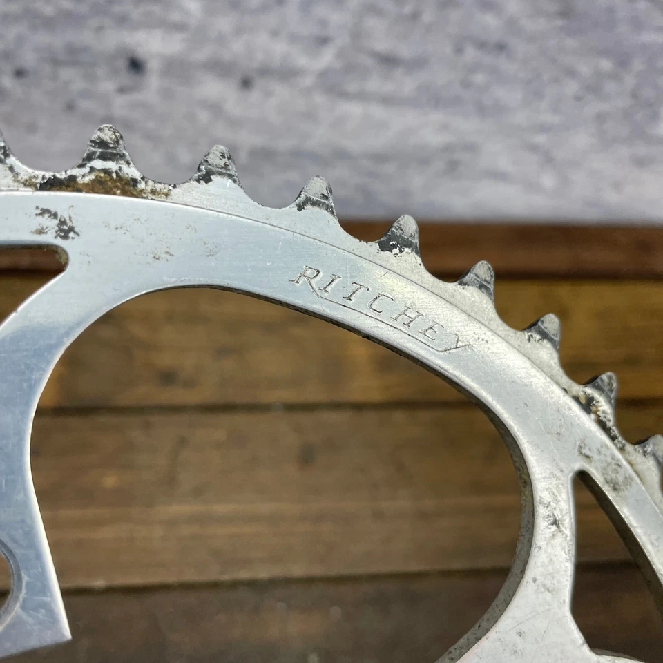 Vintage Ritchey 50t Chainring 50 Tooth 110 BCD 50t Silver 90s MTB Alloy Road A4 - Image 2 of 4