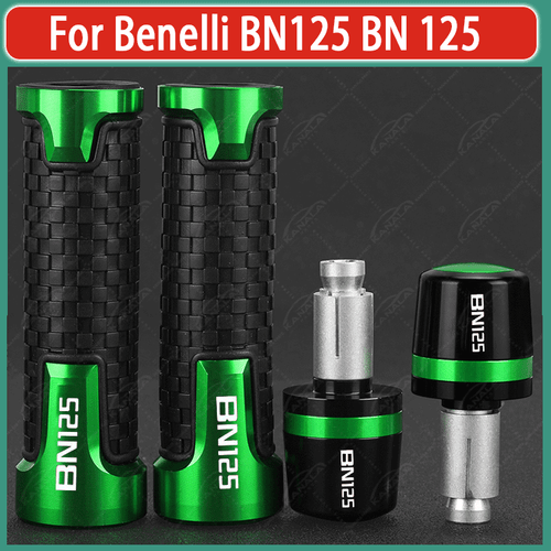 Motorcycle CNC Grip Handlebar Grip End Plug Sets For Benelli BN125 BN 125 New - Bild 10 von 12