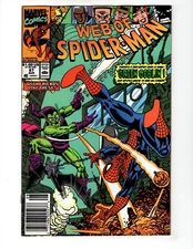 Marvel Comics Web of Spider-Man Volume 1 Book #67 VF+