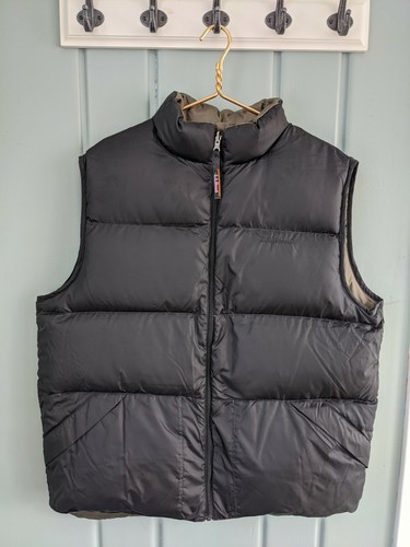 LL Bean Mens Tall XL Goose Down Vest 