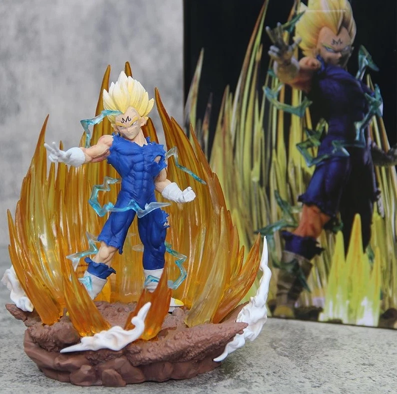 Figurine Jakks Pacific Dragon Ball Z SS Goku Vs Vegeta Art Of Fusion - Jouet