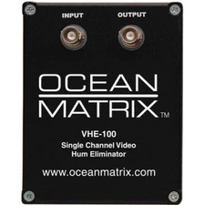 NEW Ocean Matrix VHE-100 Video Hum Eliminator (Black)