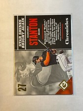 Giancarlo Stanton 2017 Panini Chronicles Gold Foil SP #ed /999 #13 Marlins Yanke