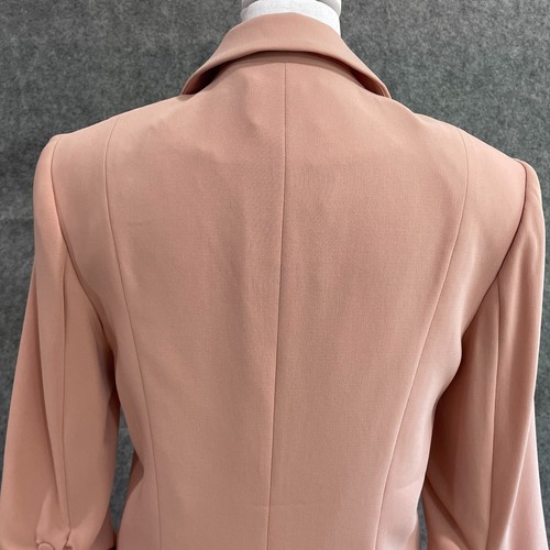 Cinq a Sept Khloe Blazer Womens Size 2 Blusher Ruched-Cuff Jacket Career Work - Picture 9 of 18