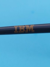 VINTAGE Navy BLUE AND Gold IBM LOGO ADVERTISING PEN Ritepoint USA