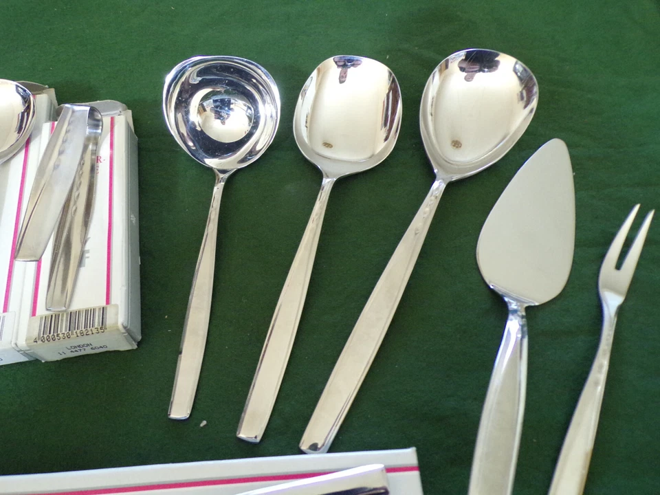 WMF Modell LONDON Satz 10 Vorleger Vorlegeteile in Cromargan TOP ! - Bild 3 von 4