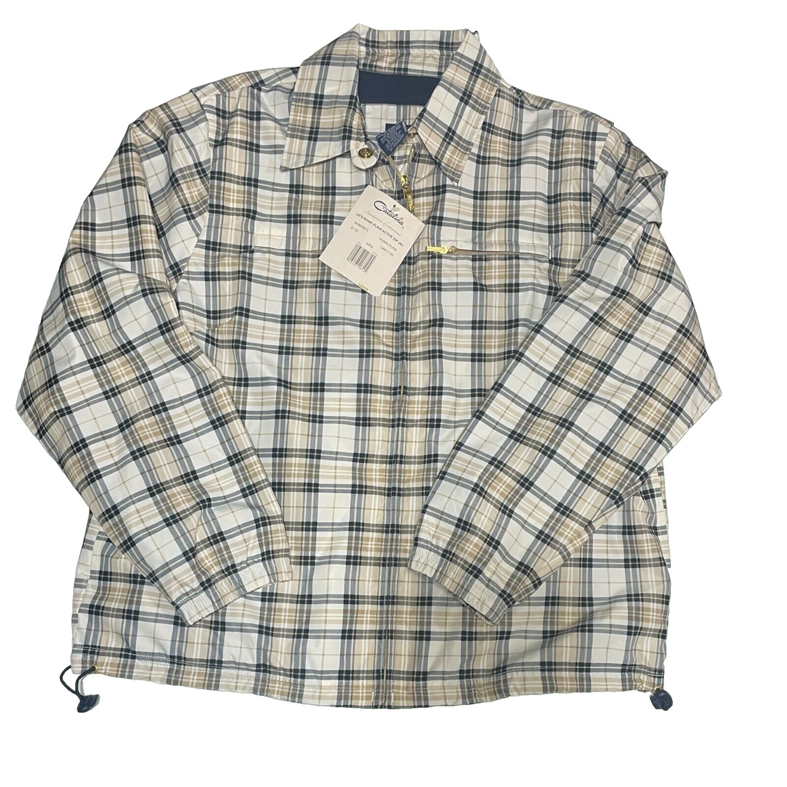 Пальто, куртки и жилеты для женщин Catalina в клетку ветровка