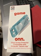 Onn. Corning Glass Screen Protector For Nintendo Switch Lite