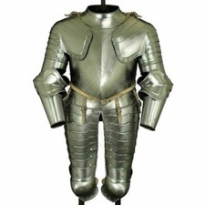 Style Fully Functional SCA LARP Steel Medieval Wearable Half Body Armor Suit