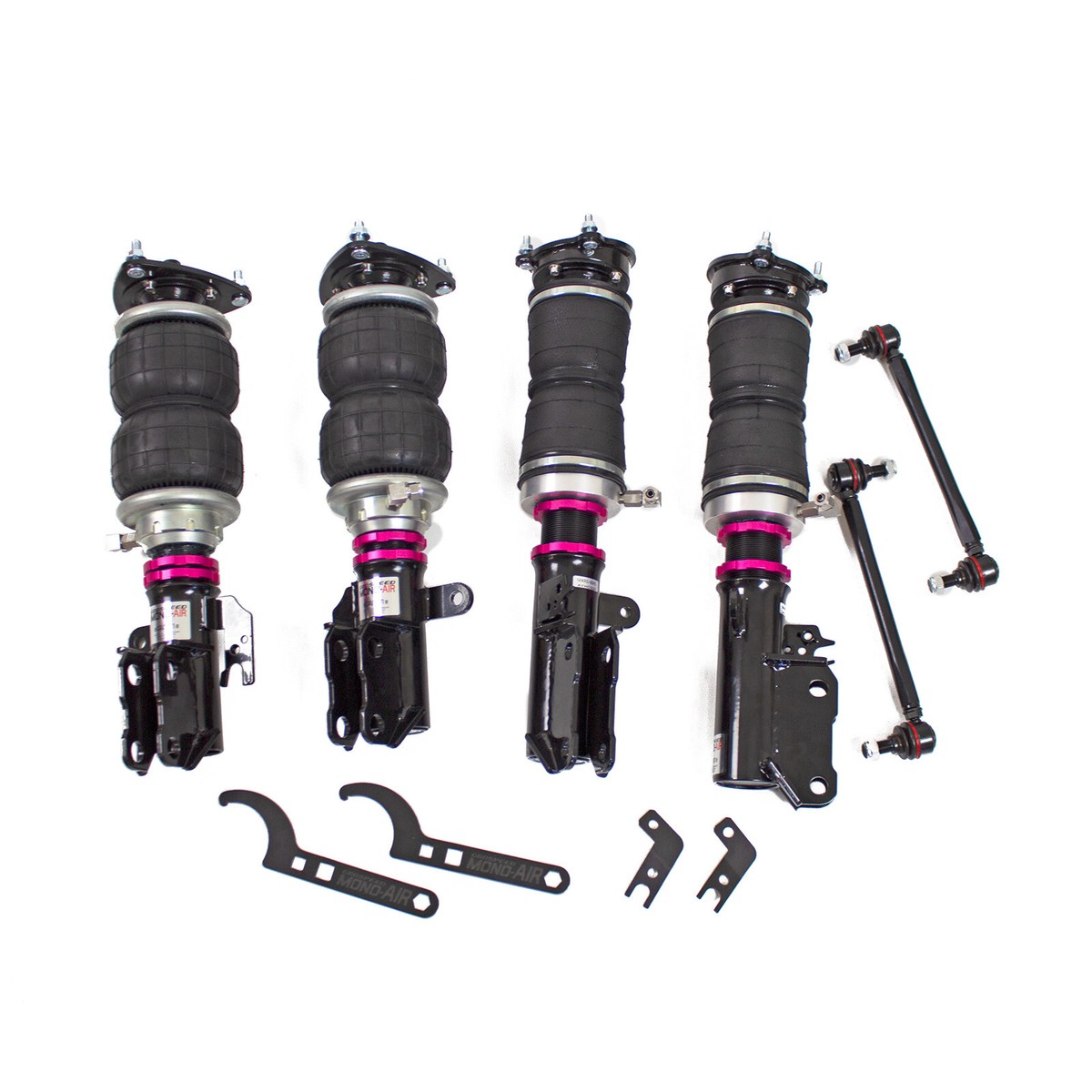 Godspeed Mono Air Suspension Air Strut Bag Kit For 12-17 Toyota