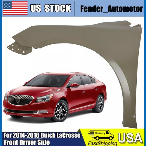 Front Driver Side Side Fender For 2014-2016 Buick LaCrosse Primed Gray