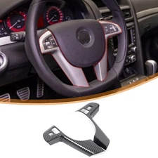 ABS Carbon Fiber Interior Steering Wheel Cover Trim For Pontiac G8 US