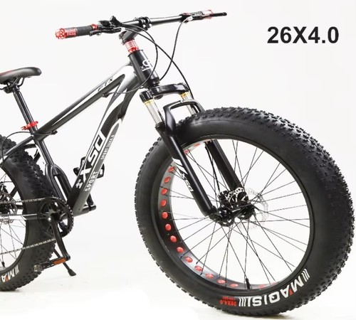 New Speed 21 Gears Mountain Bike Bicycle Men/Women 26" MTB Fat Tyre Bike New - Picture 7 of 10