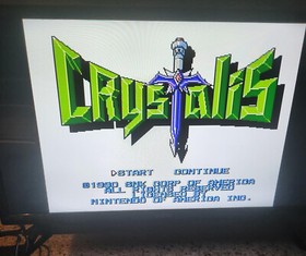 NES Crystalis - Nintendo Entertainment System - 1987 - CIB