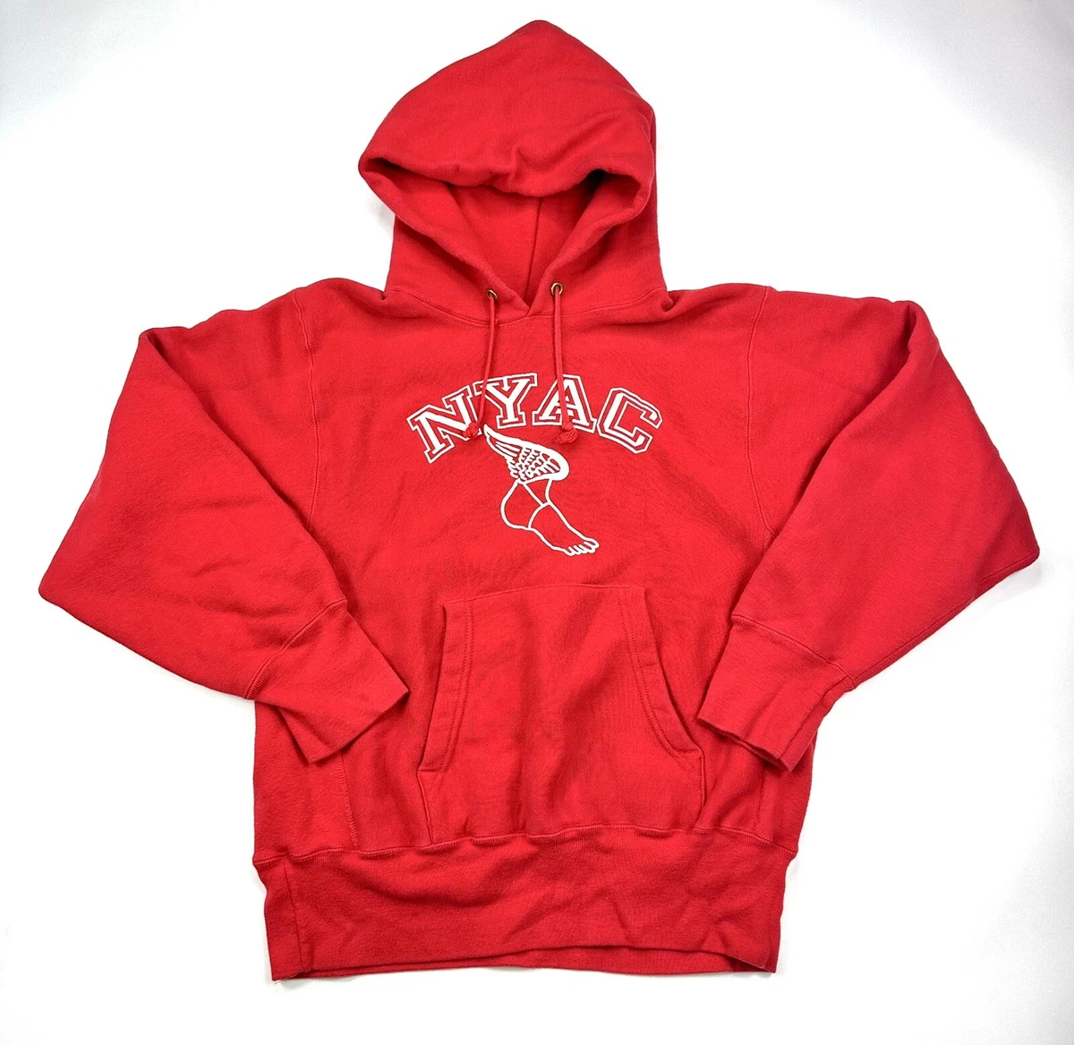 Vintage 70s-80s Champion Reverse Weave NYAC New York WarmUp Hoodie Sweatshirt M