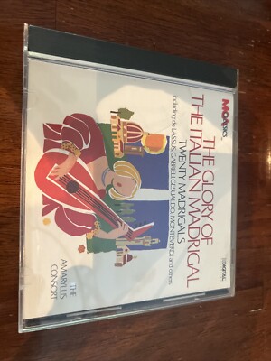 The Glory of the Italian Madrigal - Audio CD By Amaryllis Consort - VERY GOOD