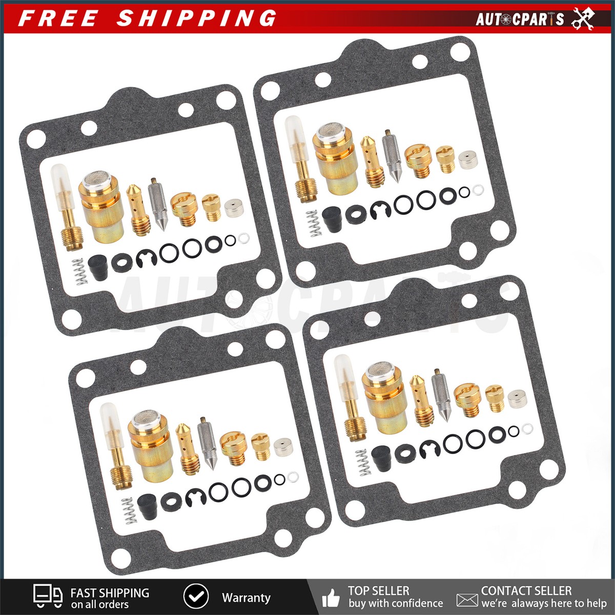 2X Suzuki High Quality Carburetor Rebuild Carb Repair Kit GSX 400 E (1980-1987) - Damineding Moto - Foto 13
