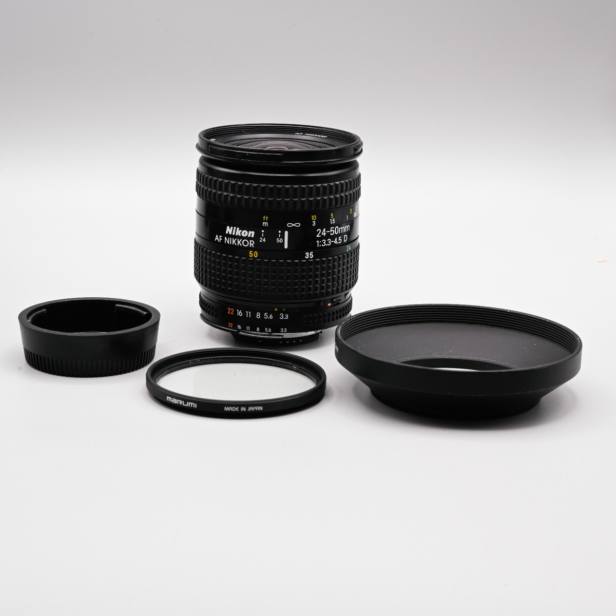 AF Nikkor 24-50mm 3.3-4.5 Zoom Lens for Nikon Film Cameras