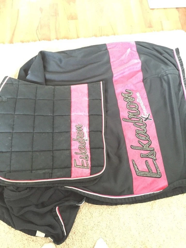 ESKADRON GLITZER NEXT GENERATION BIG SQUARE Abschwitzdecke spooks animo M XXL - Bild 2 von 4