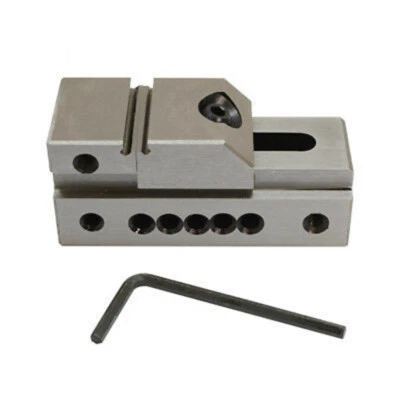 1'' Precision Grinding Screwless Mini Insert Vise Toolmaker Steel .0002''