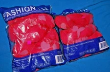 (NEW) 2 bags FASHION PLUS MILL Ends Red ROSE Color Asst 28 oz total  free ship