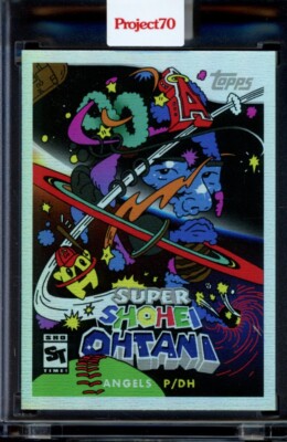 2021 Topps Project 70 - Ermsy Shohei Ohtani #483 Rainbow Foil 1957