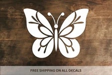 Butterfly Vinyl Decal For Car, Wall | Magical Fairy Bumper Sticker | Kids Decor
