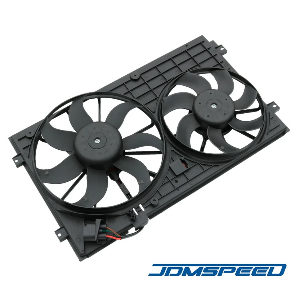 Ventilador condensador radiador para Volkswagen Jetta Beetle 2.0L 2.5L L4 L5 VW3120100 Foto 4 de 4