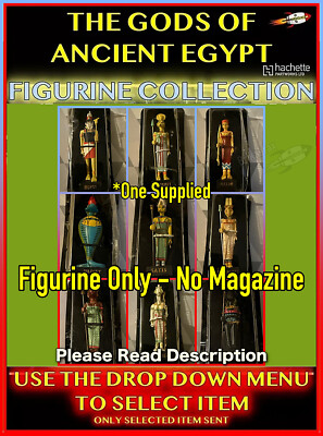 Hachette Die Götter des alten Ägypten Figurensammlung OHNE MAGAZIN (Artikel auswählen)
