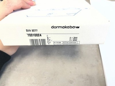 Dormakaba SVA 5277 Selbstverriegelnde Panikschloss