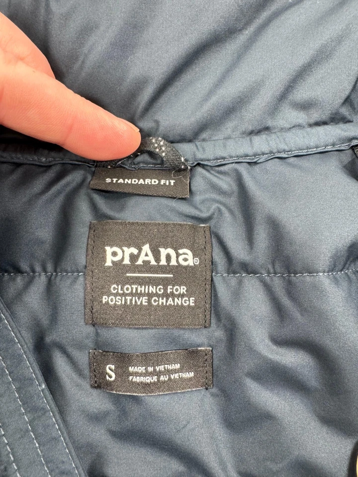 NWT Prana IncrediWool 1/2 Zip Pullover Sweater Men's XL Red/Blue Long Sleeve - Image 4 of 4