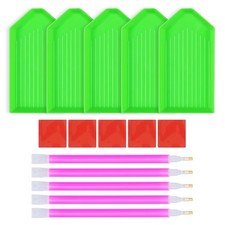 15 PCS Diamond Art Painting Tools 5D Diamonds Art Accessories with Drill Pen ...