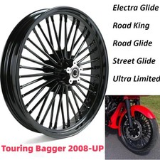 21" Fat Spoke Front Wheel Rim for Harley Touring Road Glide Limited FLTRK 08-UP