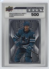 2024-25 Upper Deck Series 2 Population Count 500 /500 Shakir Mukhamadullin 12fd