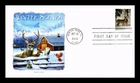 DR JIM STAMPS US COVER WINTER SCENES FIRST DAY ISSUE PANDA CACHET