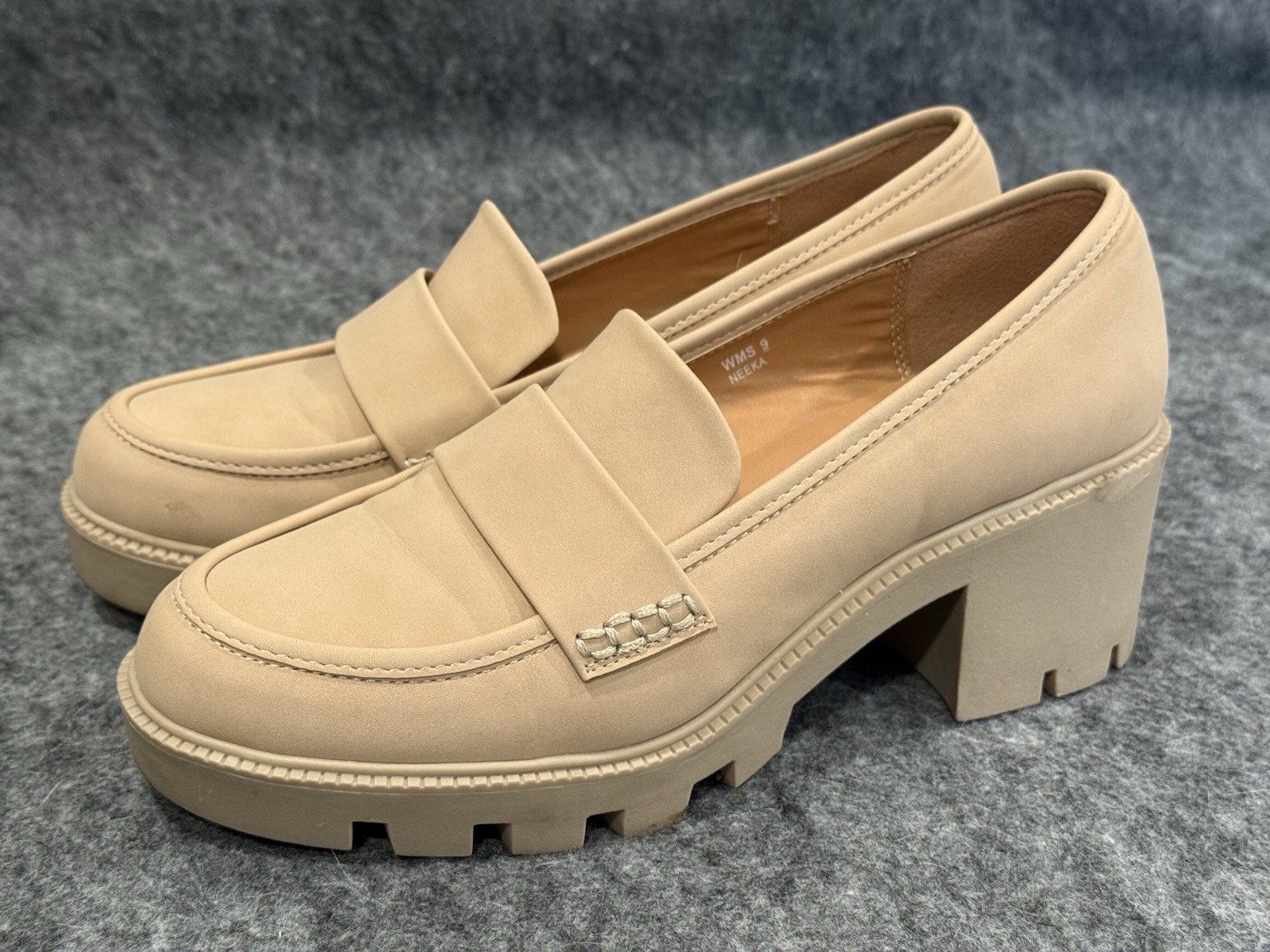 SAOLA Mocassino donna DV by Dolce Vita Neeka taglia 9 beige suola a strappo