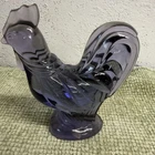 Fenton Violet Purple Rooster Figurine