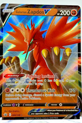 Galarian Zapdos V 080/198 Chilling Reign