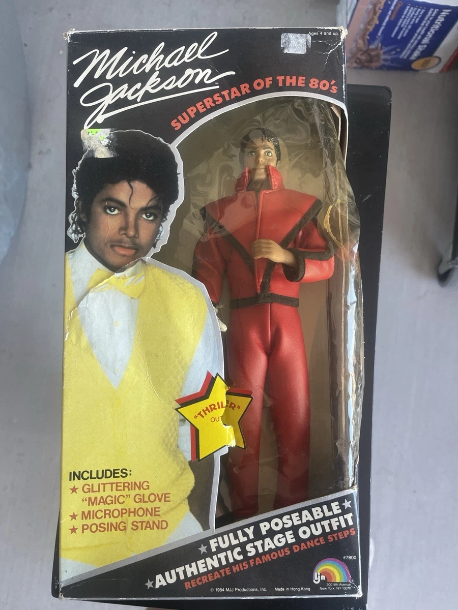 Michael Jackson Music 1980-1989 Time Period Manufactured Action