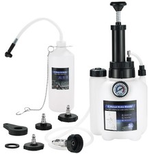 3L Manual Brake Bleeder Kit -Person Brake Pressure Bleeder Kit with 1L Brak...
